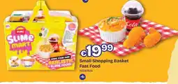 Dreamland Small Shopping Basket Fast Food aanbieding