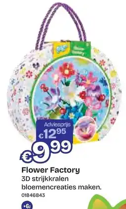 Dreamland Flower Factory 3D strijkkralen bloemencreaties maken aanbieding
