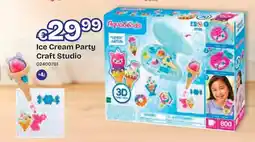 Dreamland Aquabeads ice cream party craft studio aanbieding