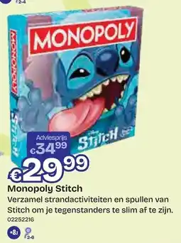 Dreamland Monopoly Stitch aanbieding