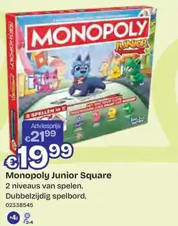 Dreamland Monopoly Junior Square aanbieding