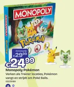 Dreamland Monopoly Pokémon aanbieding