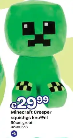 Dreamland Minecraft Creeper squishys knuffel aanbieding