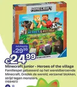 Dreamland Minecraft junior - Heroes of the village aanbieding