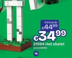 Dreamland lego 21594 het skelet aanbieding