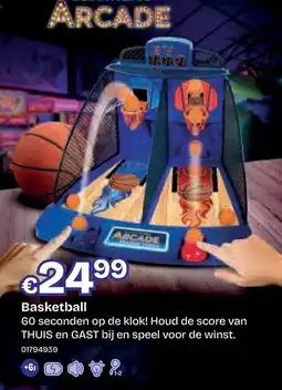 Dreamland Arcade Basketball aanbieding