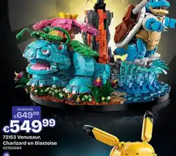 Dreamland LEGO 72153 Venusaur, Charizard en Blastoise aanbieding