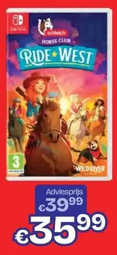 Dreamland Schleich Horse Club Ride West aanbieding