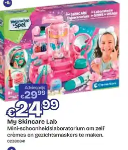 Dreamland Clementoni My Skincare Lab aanbieding