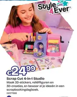 Dreamland Style 4 Ever Scrap Cut 4-in-1 Studio aanbieding