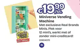 Dreamland Miniverse Vending Machine aanbieding