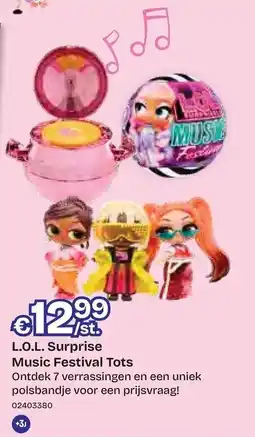 Dreamland L.O.L. Surprise Music Festival Tots aanbieding