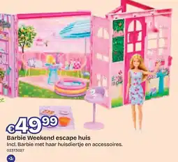 Dreamland Barbie Weekend escape huis aanbieding