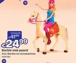 Dreamland Barbie met paard aanbieding