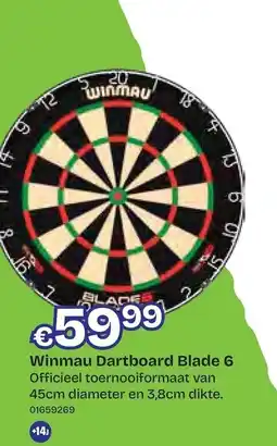 Dreamland Winmau Dartboard Blade 6 aanbieding