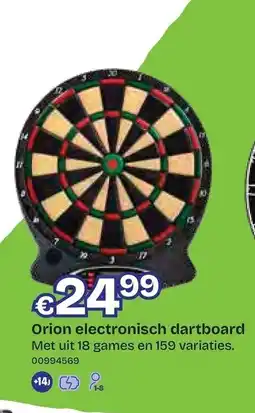 Dreamland Orion electronisch dartboard aanbieding