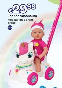 Dreamland Eenhoornloopauto aanbieding