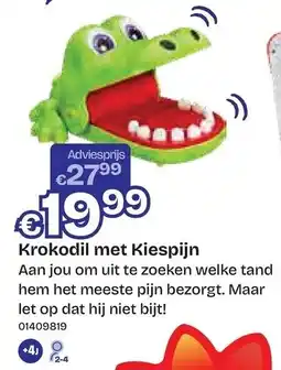 Dreamland Krokodil met Kiespijn aanbieding