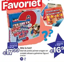 Dreamland Favoriet Wie is het? aanbieding