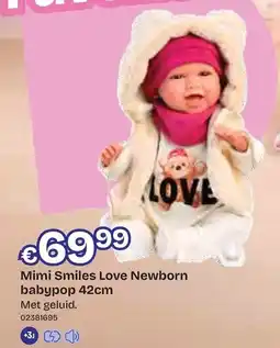 Dreamland Mimi Smiles Love Newborn aanbieding