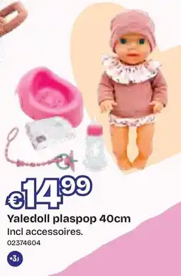 Dreamland Yaledoll plaspop aanbieding