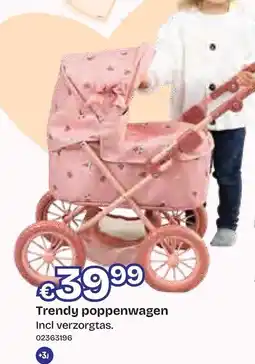 Dreamland Trendy poppenwagen aanbieding