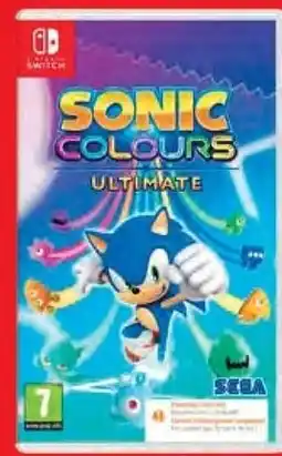 Dreamland Nintedo Switch Sonic Colours aanbieding
