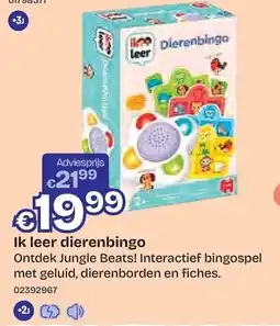 Dreamland Ik leer dierenbingo aanbieding