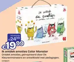 Dreamland Ik ontdek emoties Color Monster aanbieding