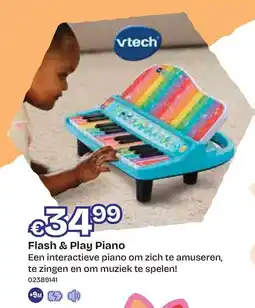 Dreamland vtech flash & play piano aanbieding