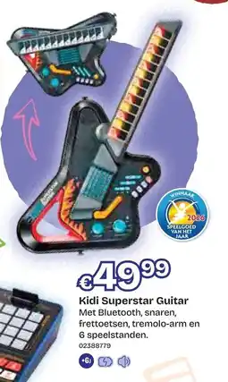 Dreamland Kidi Superstar Guitar aanbieding