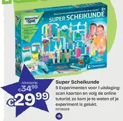 Dreamland Clementoni Super Scheikunde aanbieding