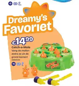 Dreamland Dreamy's Favoriet Catch-a-Mole aanbieding