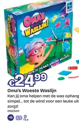 Dreamland Oma's Woeste Waslijn aanbieding