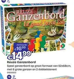Dreamland Reuze Ganzenbord aanbieding