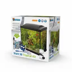 Pets Place SuperFish Aquarium Tropical Kit 50 - Aquarium - 44,2x27x37,4 cm Wit aanbieding