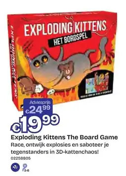 Dreamland Exploding Kittens The Board Game aanbieding