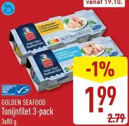 ALDI Golden Seafood Tonijnfilet aanbieding