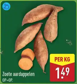 ALDI Zoete aardappelen aanbieding