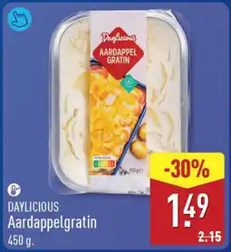 ALDI Daylicious Aardappelgratin aanbieding