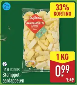 ALDI Daylicious Stamppot-aardappelen aanbieding