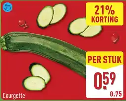 ALDI Courgette aanbieding