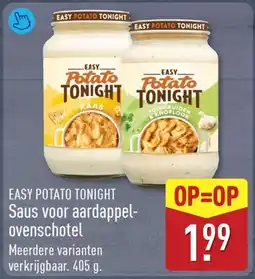 ALDI Easy Potato Tonight Saus voor aardappel ovenschotel aanbieding