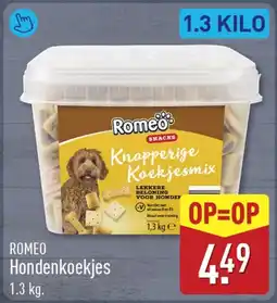 ALDI Romeo Hondenkoekjes aanbieding