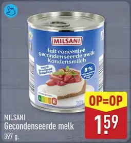 ALDI Milsani Gecondenseerde melk aanbieding