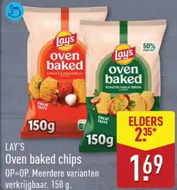 ALDI Lay's Oven baked chips aanbieding