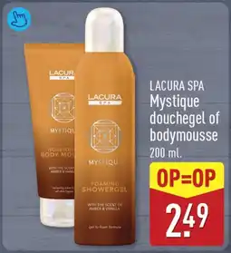 ALDI Lacura Spa Mystique douchegel of bodymousse aanbieding