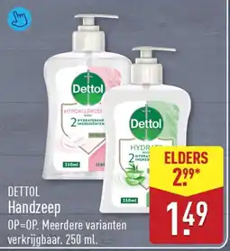 ALDI Dettol Handzeep aanbieding