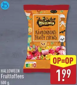 ALDI Halloween Fruittoffees aanbieding