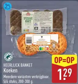 ALDI Heerlijk Banket Koeken aanbieding